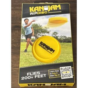 KanJam Rip Disc Flying Disc – Flies 200+ Feet – High Performance Frisbee